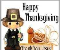 Happy Thanksgiving Thank You Jesus