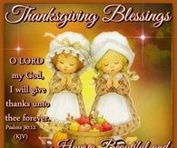 Thanksgiving Blessings