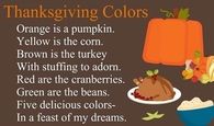 Thanksgiving Colors