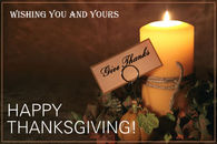 Wishing You A Happy Thanksgiving