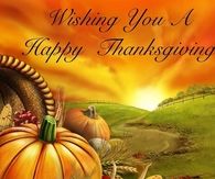 Wishing You A Happy Thanksgiving