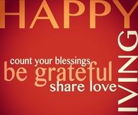 Happy Thanksgiving Be Grateful