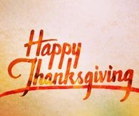 Happy Thanksgiving