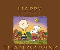 Thanksgiving Snoopy and Charlie Brown