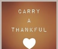 Carry A Thankful Heart