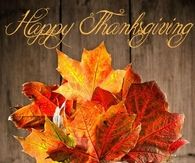 Happy Thanksgiving
