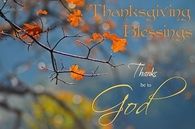 Thanksgiving Blessings