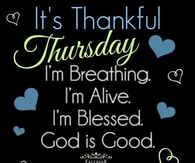 Thankful Thursday