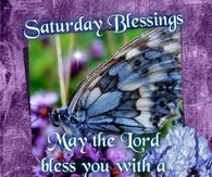 Saturday Blessings