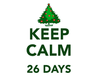 26 days until christmas