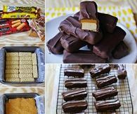 How to make twix bars at home