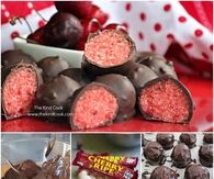 How to make cherry ripe balls