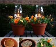 How to make Candle Planters