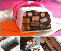 How to make a chocolate bar cake