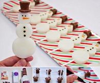 How to make jello snowman shot pops
