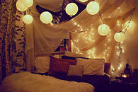 Lanterns and Christmas Lights