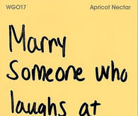 marry someone who