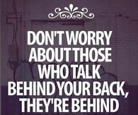 dont worry about people