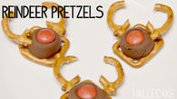 How to make reindeer pretzels
