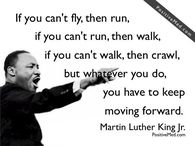 Keep moving forward