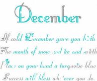 December Birth