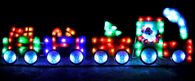 Animated Christmas Train Lights
