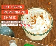 Leftover Pumpkin Pie Shake
