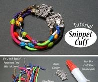 DIY Snippet Cuff
