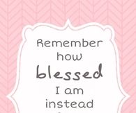 Blessed I am