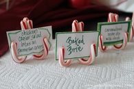 Candy Cane Name Holders