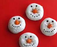 Snowman Donuts
