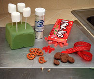 DIY Chocolate Reindeer Pops
