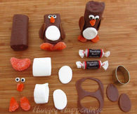 DIY Snowcake Penguins