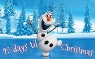 22 days until christmas