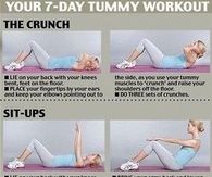 7 Day Tummy Workout