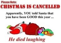 Christmas is cancelled