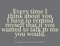 Every time I think about you