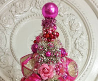 Hot Pink Bottle Brush Tree