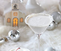 White Christmas Martini