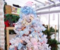 Pink and Blue Christmas Tree