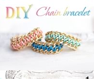 DIY Chain Bracelet