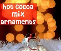 How to make a hot cocoa mix ornament
