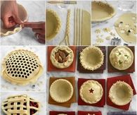 How to make decorative pie crusts