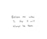 I will be there
