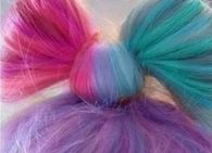 Ombre Hairstyle into Updo