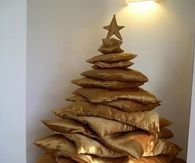 Pillow Stack Christmas Tree