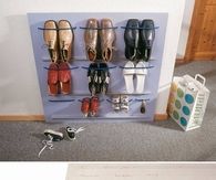 How to make a hanging shoe rack