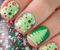 Christmas Tree Nails