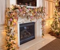 Beautiful Mantle for Christmas