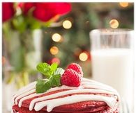 Red Velvet Pancakes